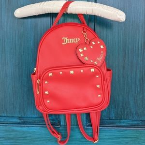 Juicy Couture All Out of Love Flame Scarlet Mini Backpack